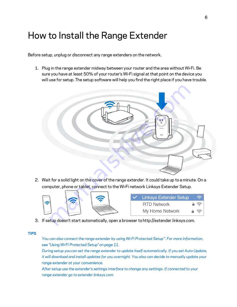 Linksys RE6700 User Manual Download Page 7