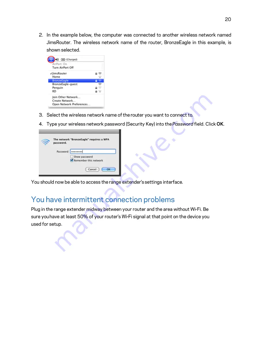 Linksys RE6700 User Manual Download Page 21