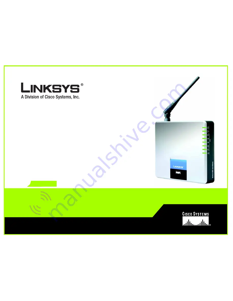 Linksys UWAG200G Скачать руководство пользователя страница 1