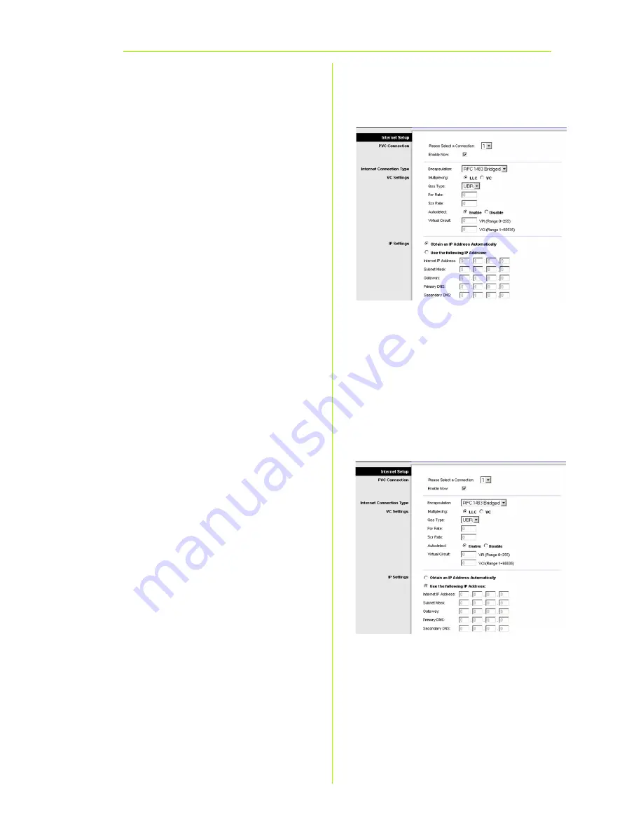 Linksys WAG54G - Wireless-G ADSL Gateway Wireless Router Quick Installation Manual Download Page 6