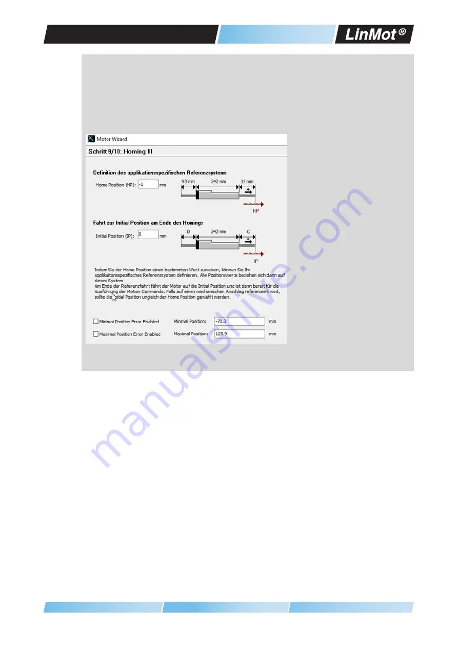 LinMot MS01-1/D-SSI Quick Start Manual Download Page 19