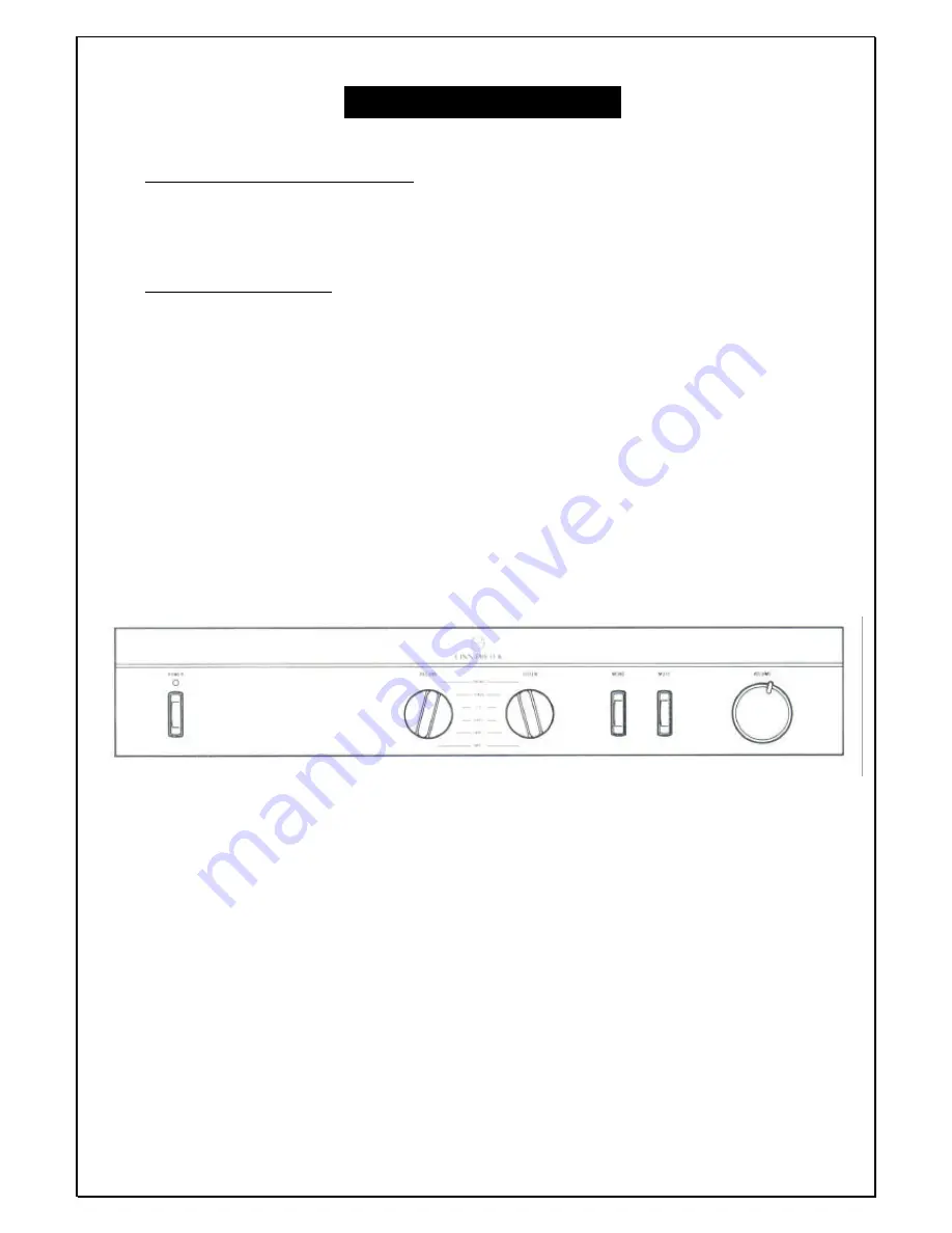 Linn PRETEK Owner'S Manual Download Page 5