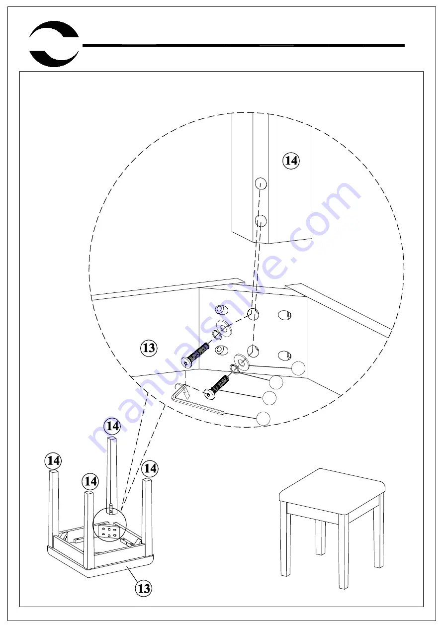 Linon 58036SIL-01-KD-U Скачать руководство пользователя страница 16