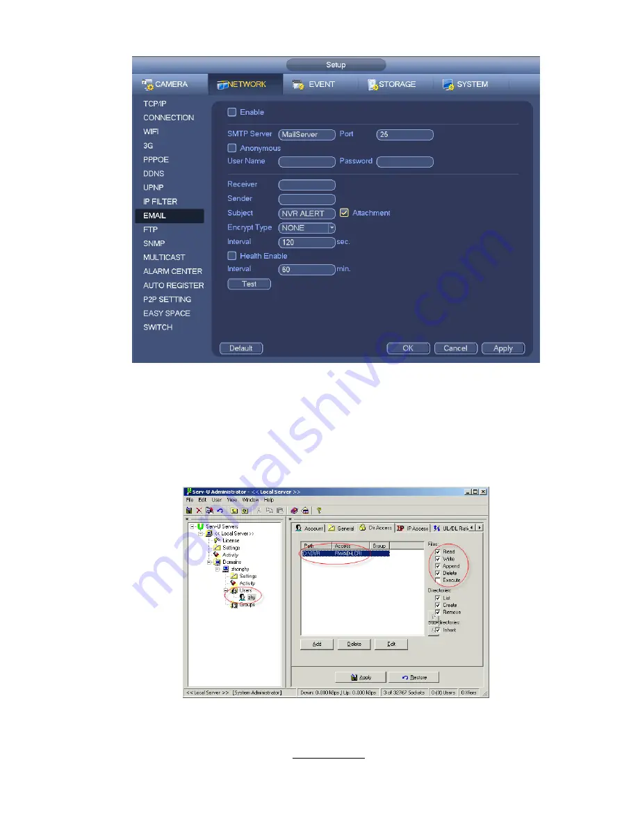 LINOVISION NVR4104W User Manual Download Page 201