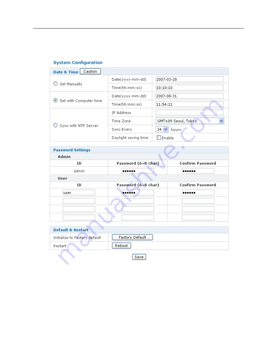 Linudix LWS-110F User Manual Download Page 19