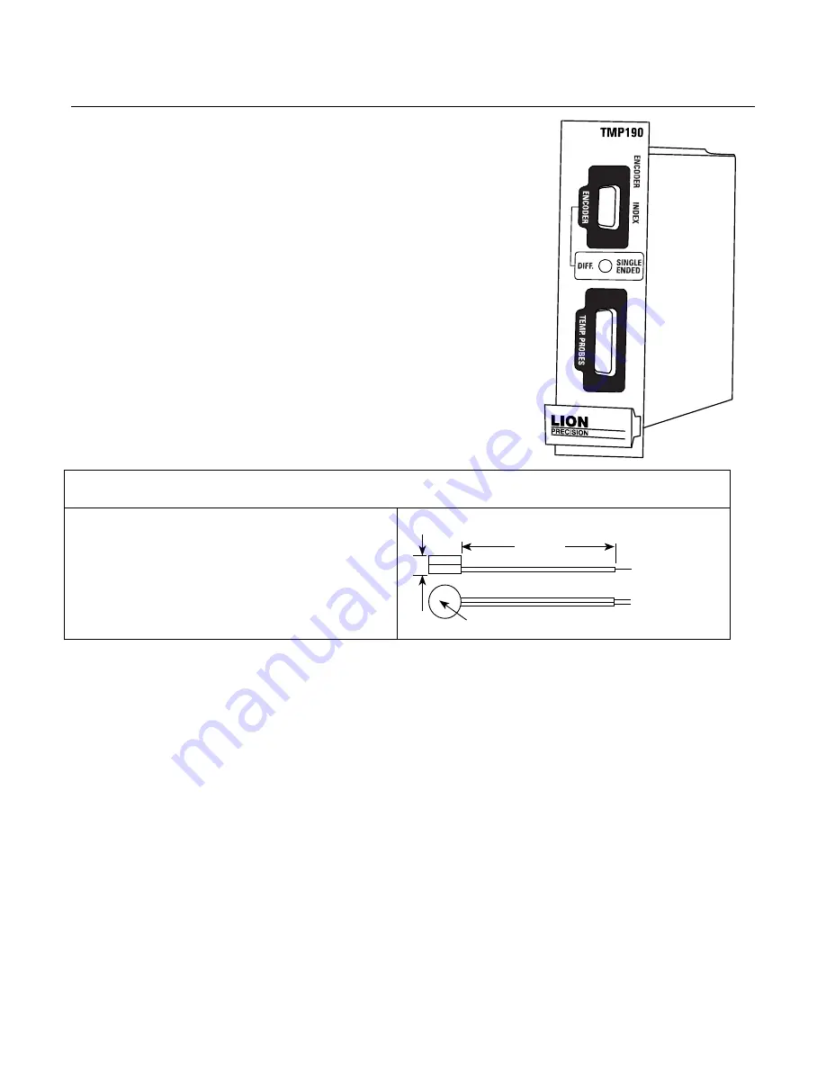 Lion Precision CPL190 Instruction Manual Download Page 13