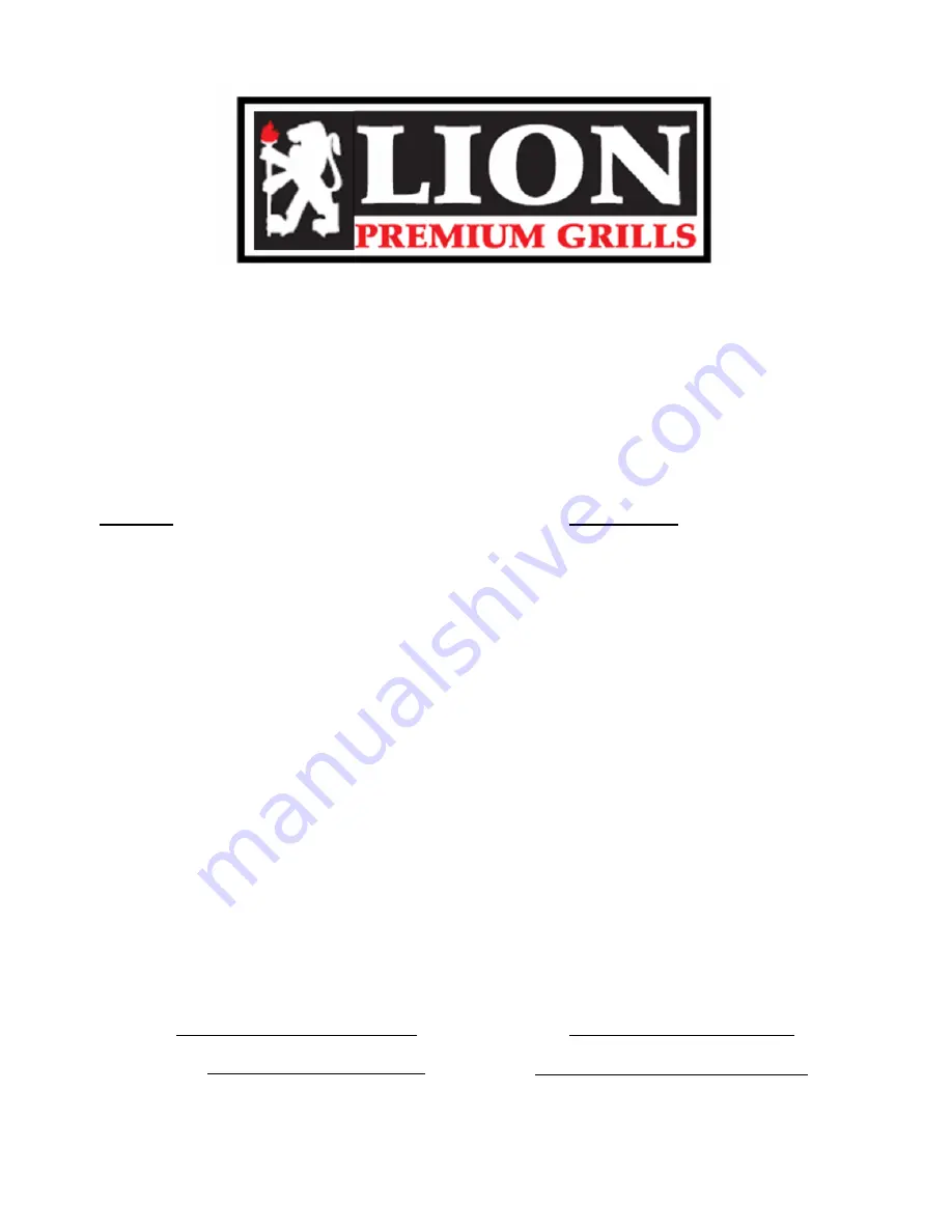 LION 60000LP Instruction Manual Download Page 28