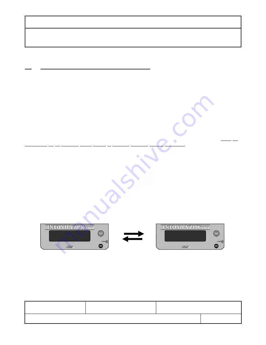 LION INTOXILYZER 8000 Operator'S Manual Download Page 10