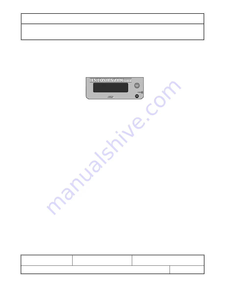 LION INTOXILYZER 8000 Скачать руководство пользователя страница 42