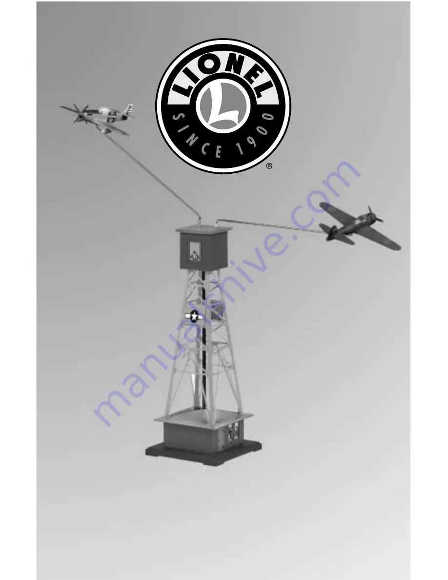 Lionel WWII Airplane Pylon Owner'S Manual Download Page 1