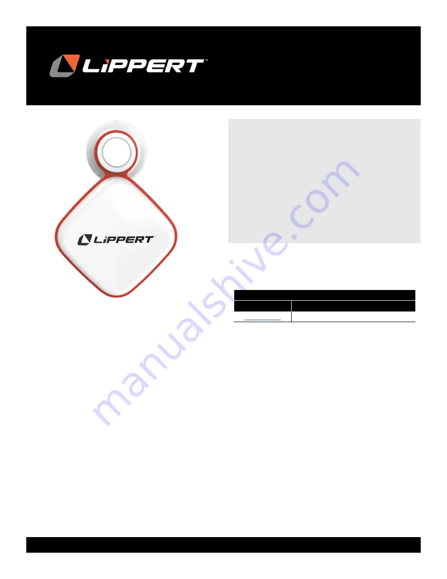 Lippert Components 2021130659 Installation And Owner'S Manual Download Page 1