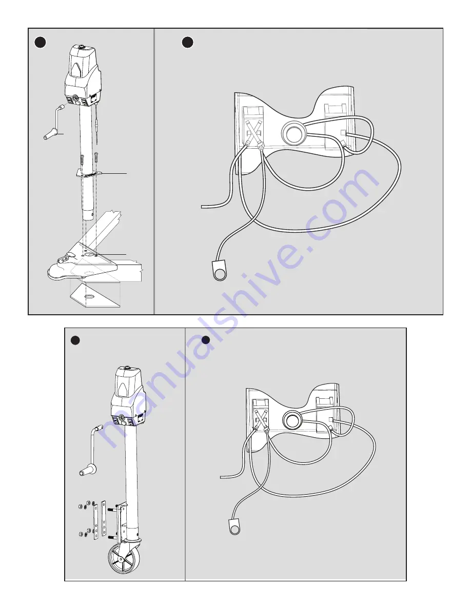 Lippert Components Atwood RV Power Jack Installation Operation & Maintenance Download Page 12