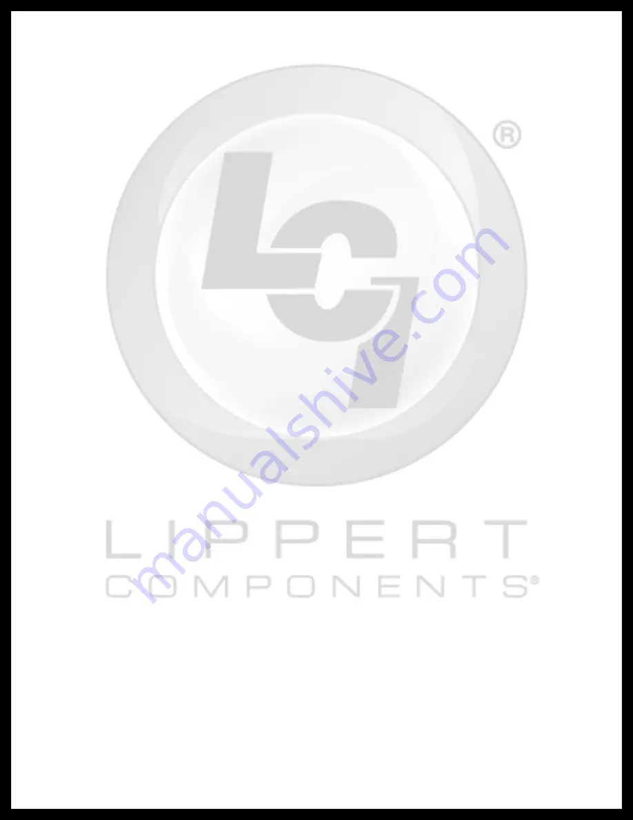 Lippert Components In-Wall Slide-Out Winnebago Repair Manual Download Page 1