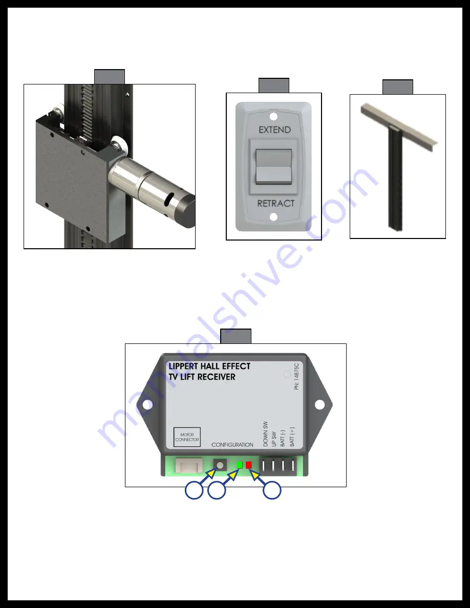 Lippert Components Schwintek TV Lift Скачать руководство пользователя страница 4