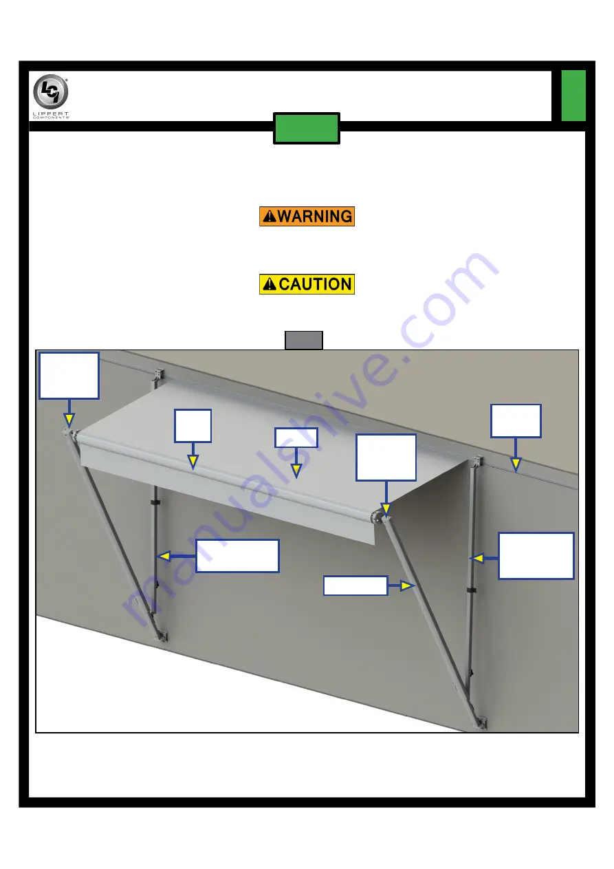 Lippert Components Solera Classic Awning Replacement Download Page 1