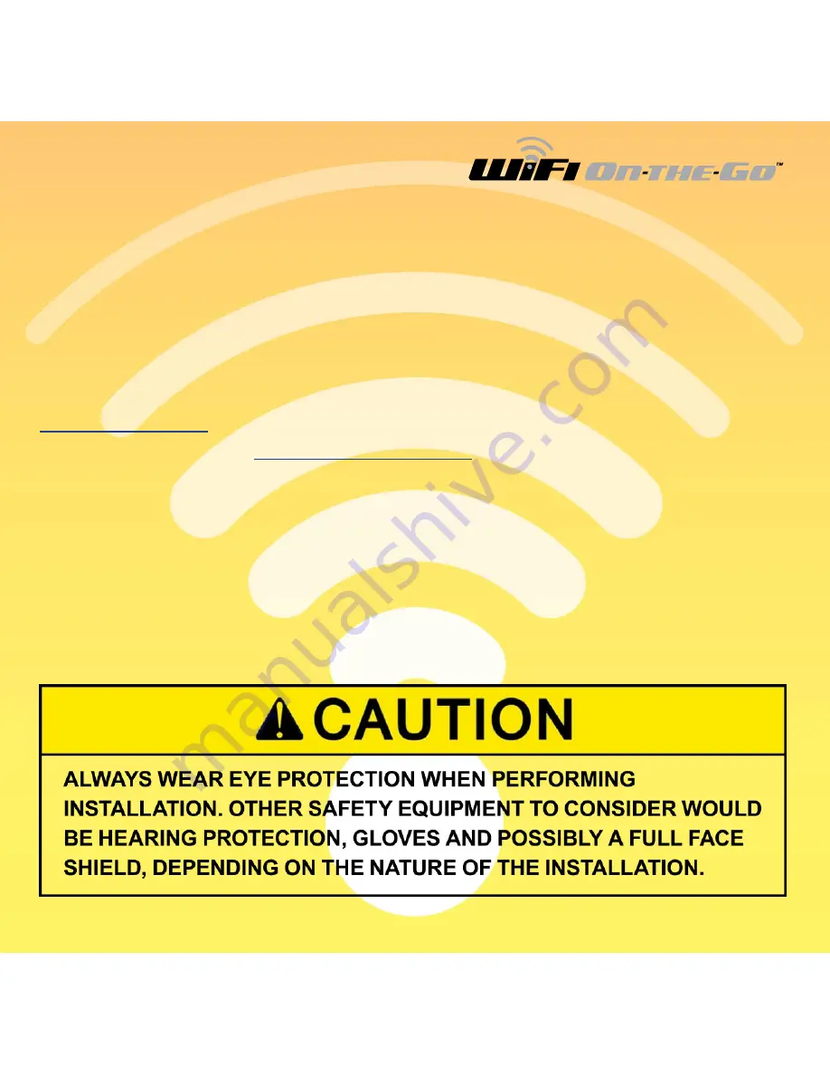 Lippert WIFI ON-THE-GO Quick Start Manual Download Page 4