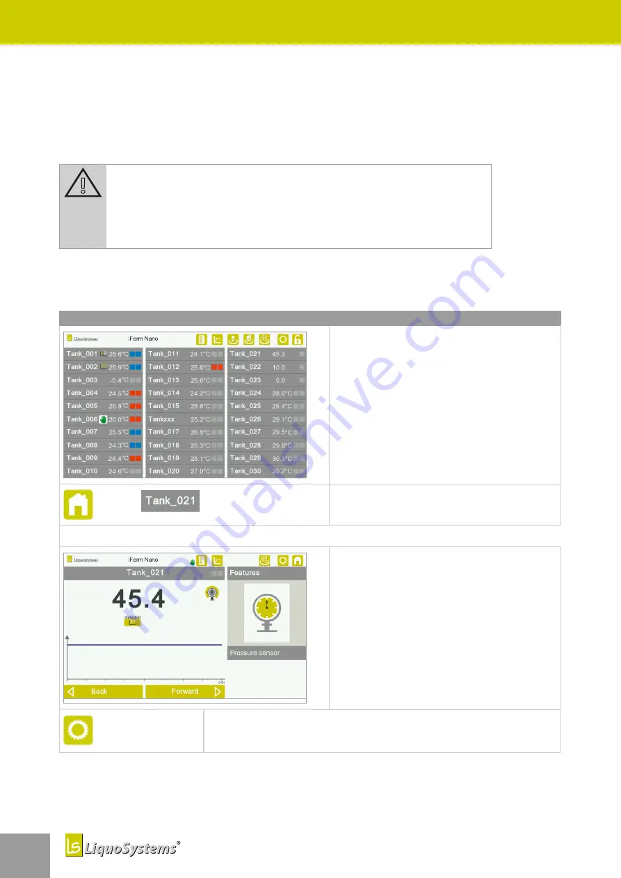 LiquoSystems iFerm Nano Terminal Operating Instructions Manual Download Page 40