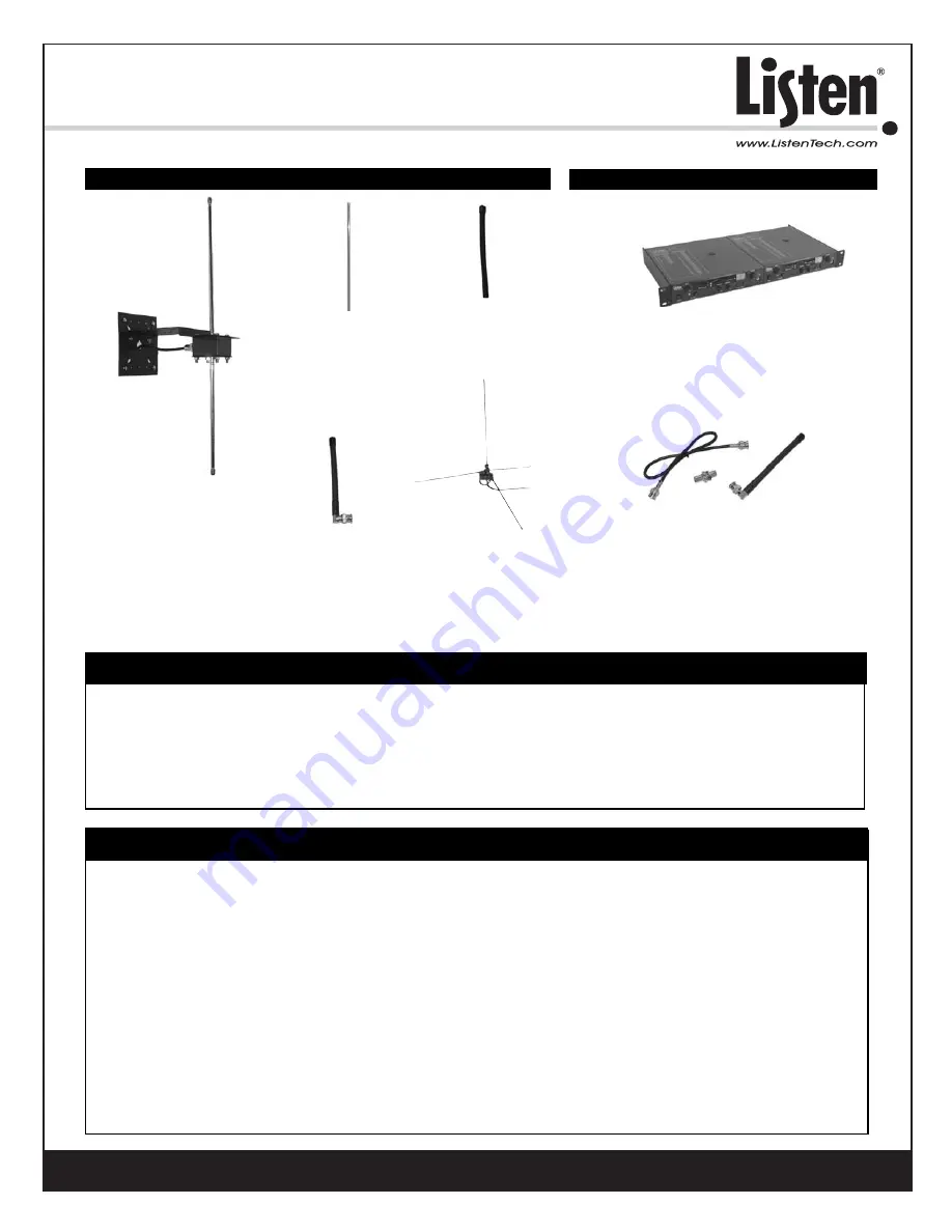 Listen lt-800 User Manual Download Page 3