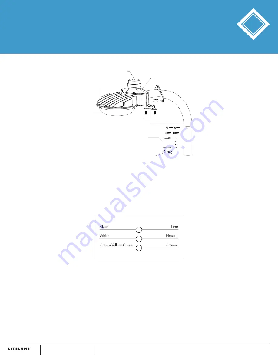 Litelume Dusk to Dawn High Power Installation Instructions Download Page 2