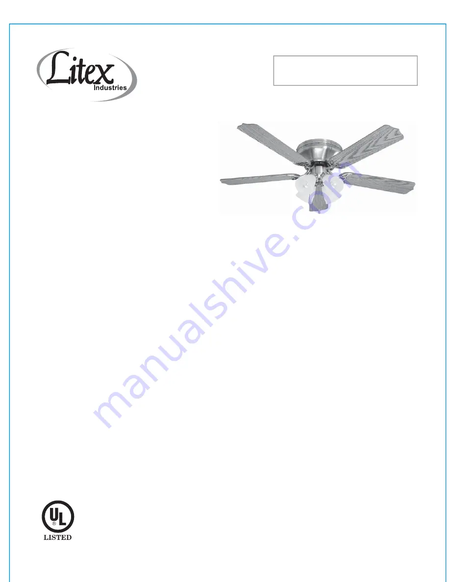 Litex BRC52AB5C Installation Manual Download Page 1