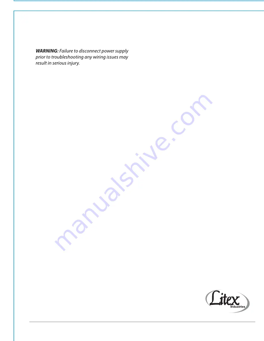 Litex DCF52BNK5 Installation Manual Download Page 10