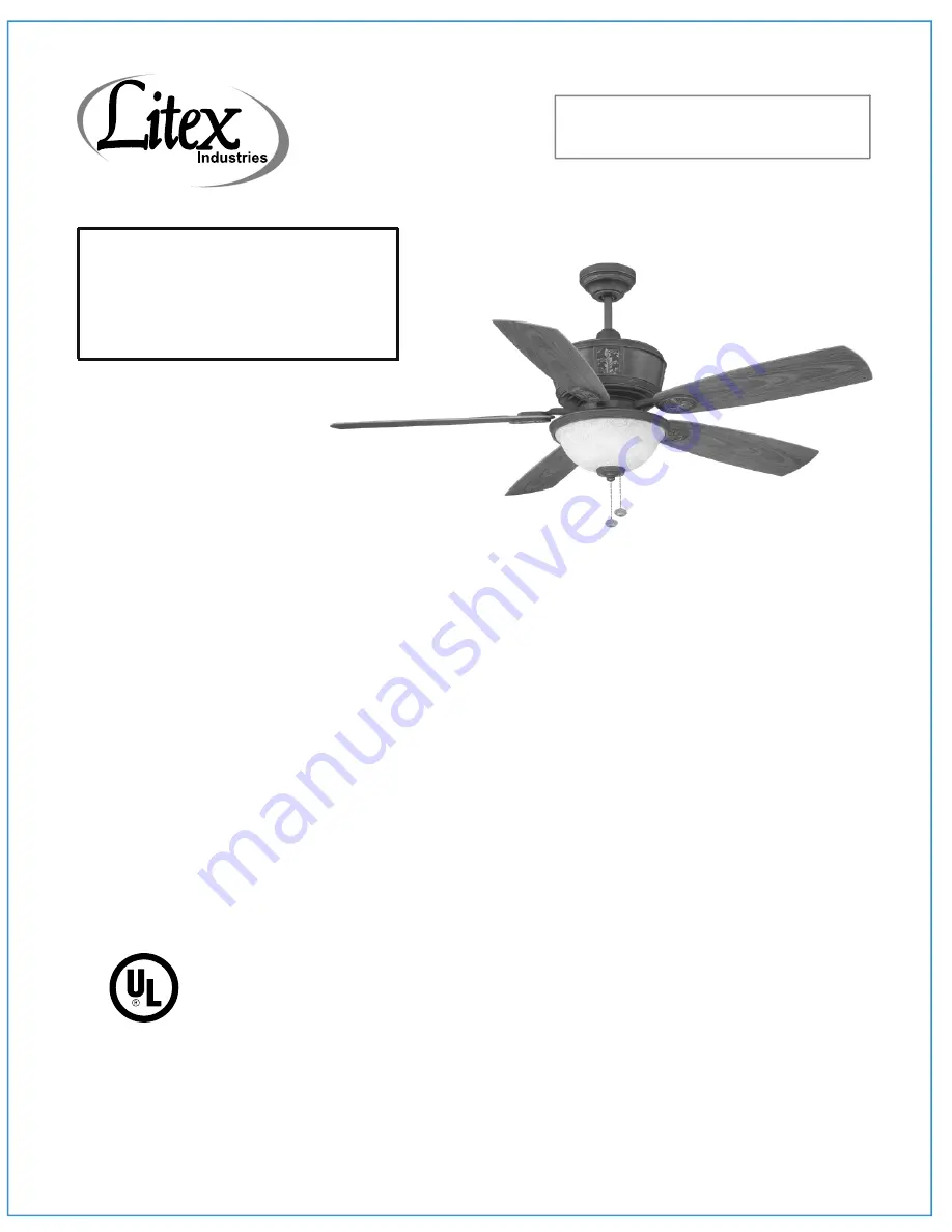 Litex E-BT52ABZC5C1S Installation Manual Download Page 1