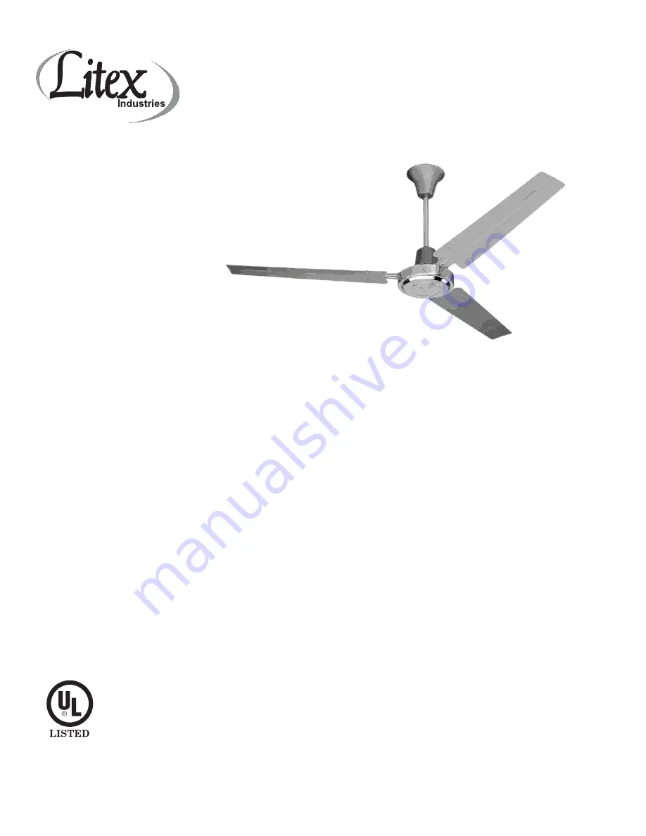 Litex UT56 3M Series Installation Manual Download Page 1