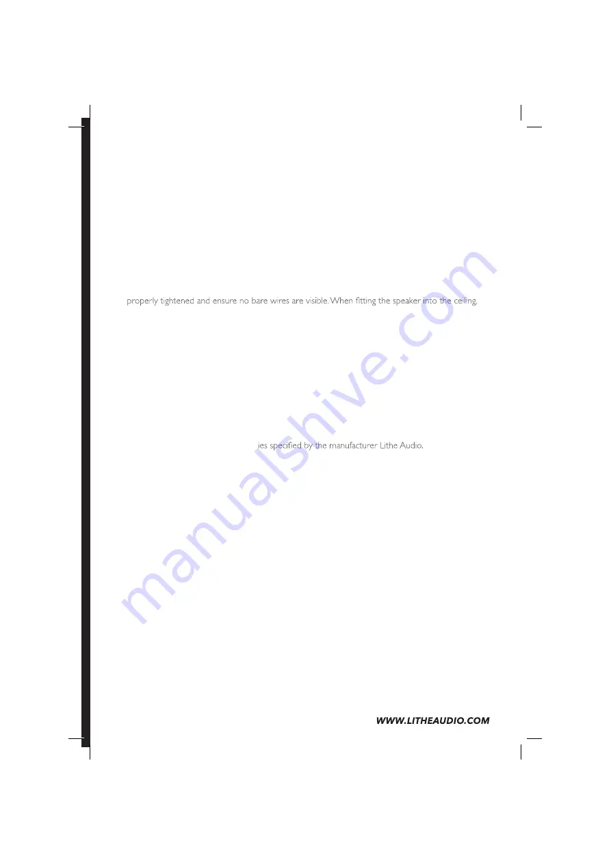 Lithe Audio LWF2/IP Instruction Manual Download Page 3