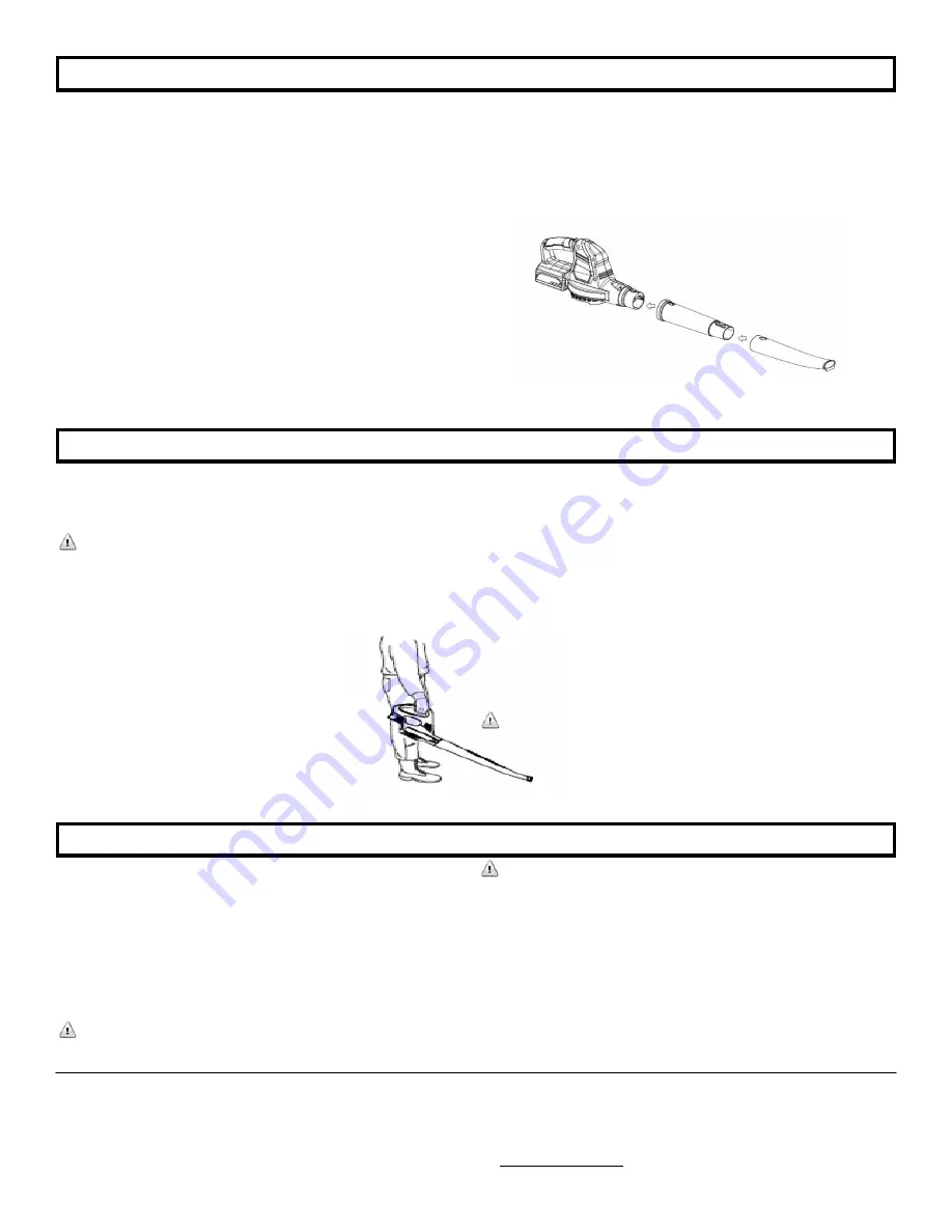 Lithium Earthwise LB20024 Operator'S Manual Download Page 10