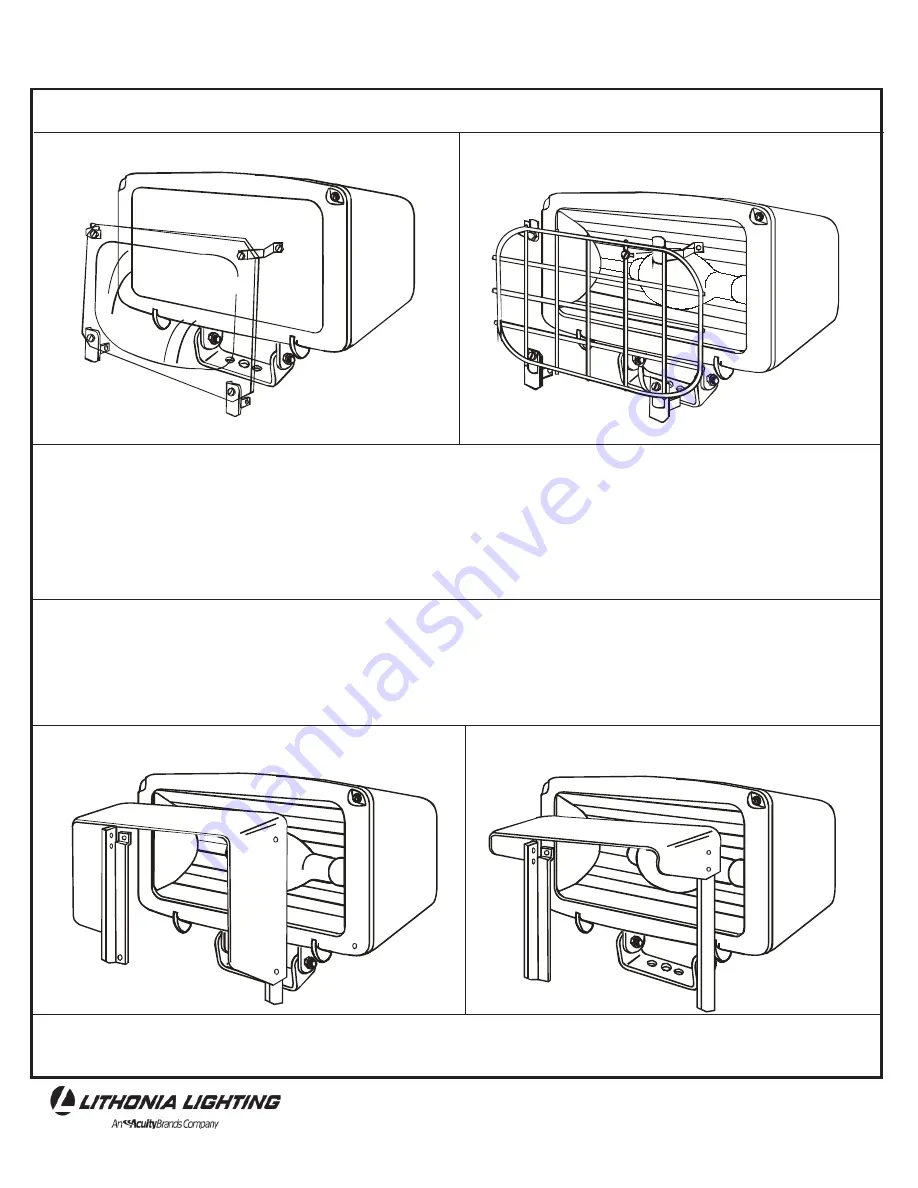 Lithonia Lighting TFR Series Installation Instructions Download Page 2