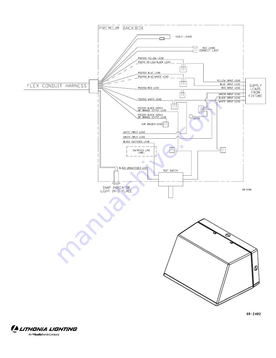 Lithonia Lighting WST LED Installation Instructions Manual Download Page 6