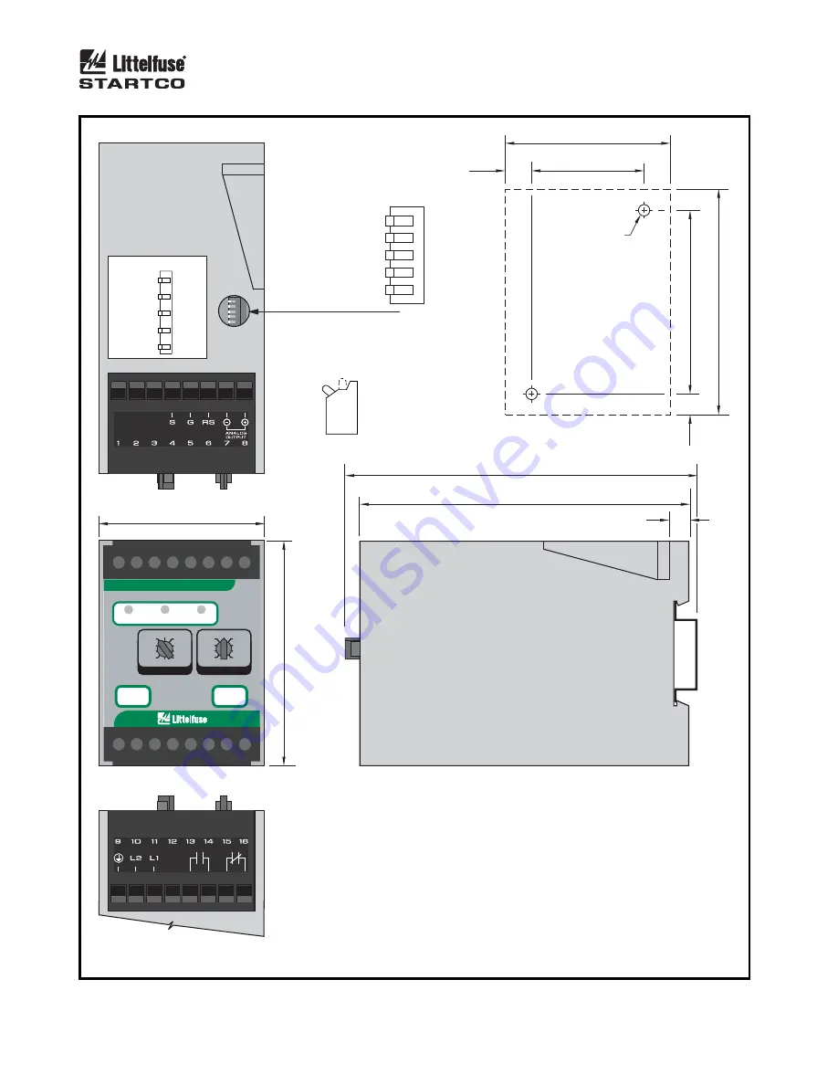 Littelfuse Startco SE-601 Manual Download Page 6