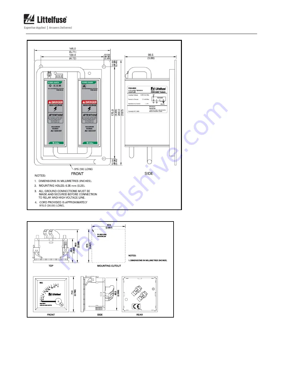 Littelfuse PGR-3200 Скачать руководство пользователя страница 9