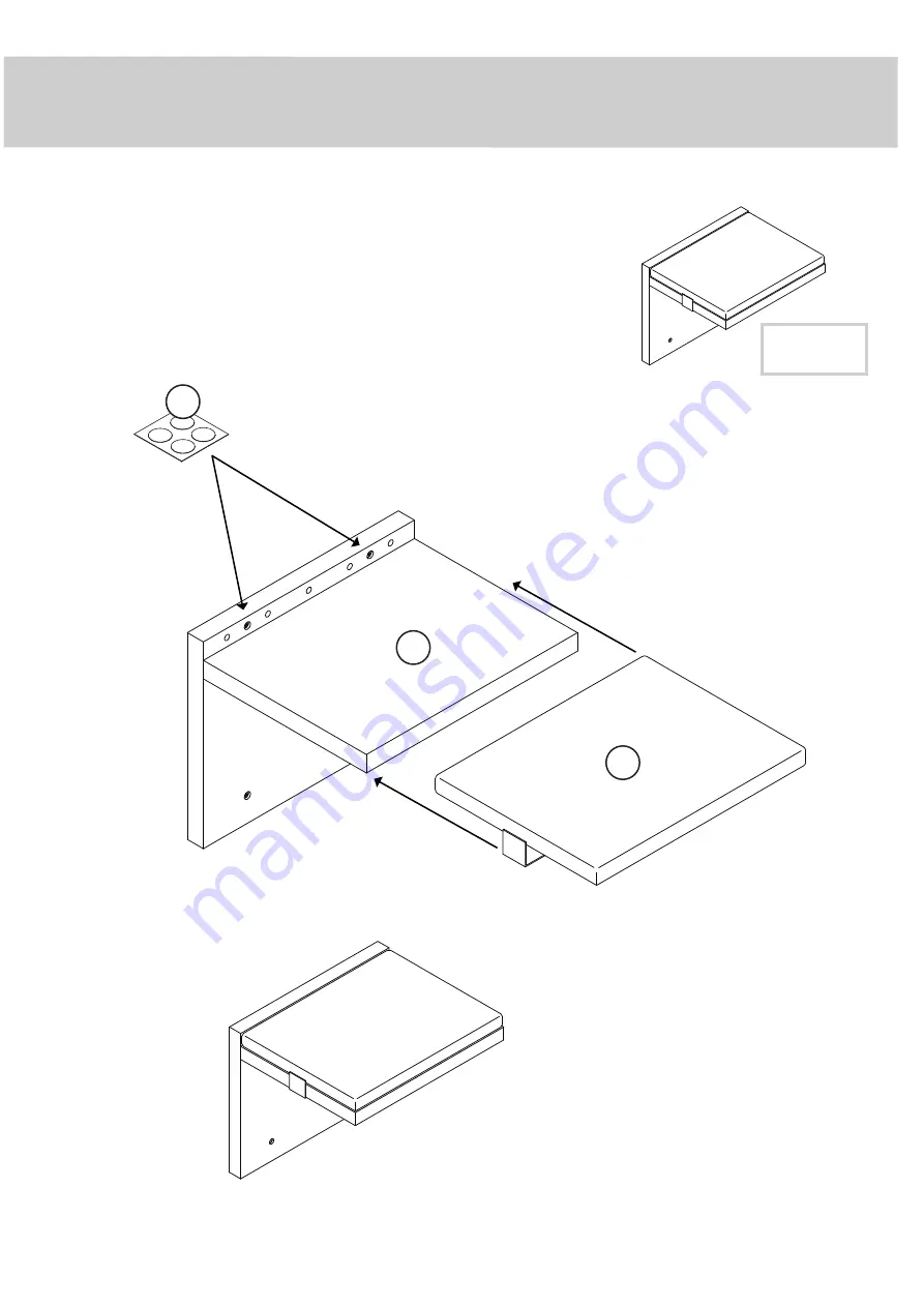 Litter box Sauder Cat Shelf Manual Download Page 6