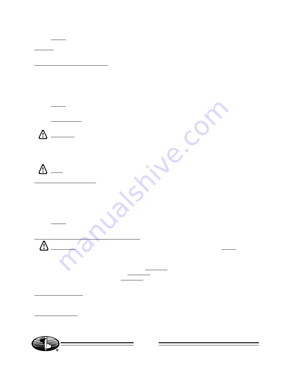 LITTLE BEAVER Hydraulic Earth Drill Operator'S Manual Download Page 5