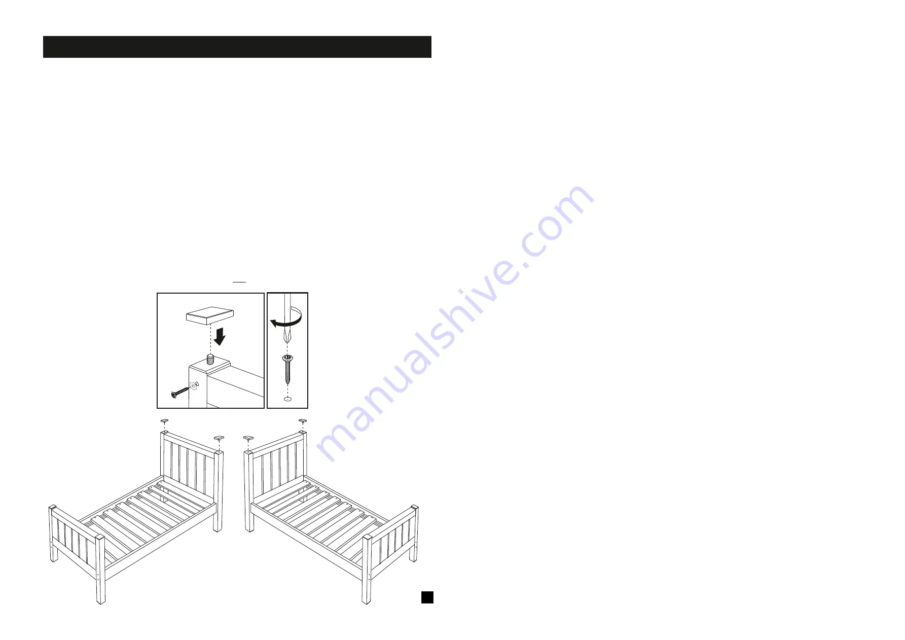 Little Folks Furniture Fargo BBD001 Скачать руководство пользователя страница 6