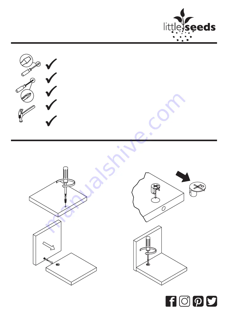 Little Seeds Rowan Valley B346834396COM Assembly Manual Download Page 4