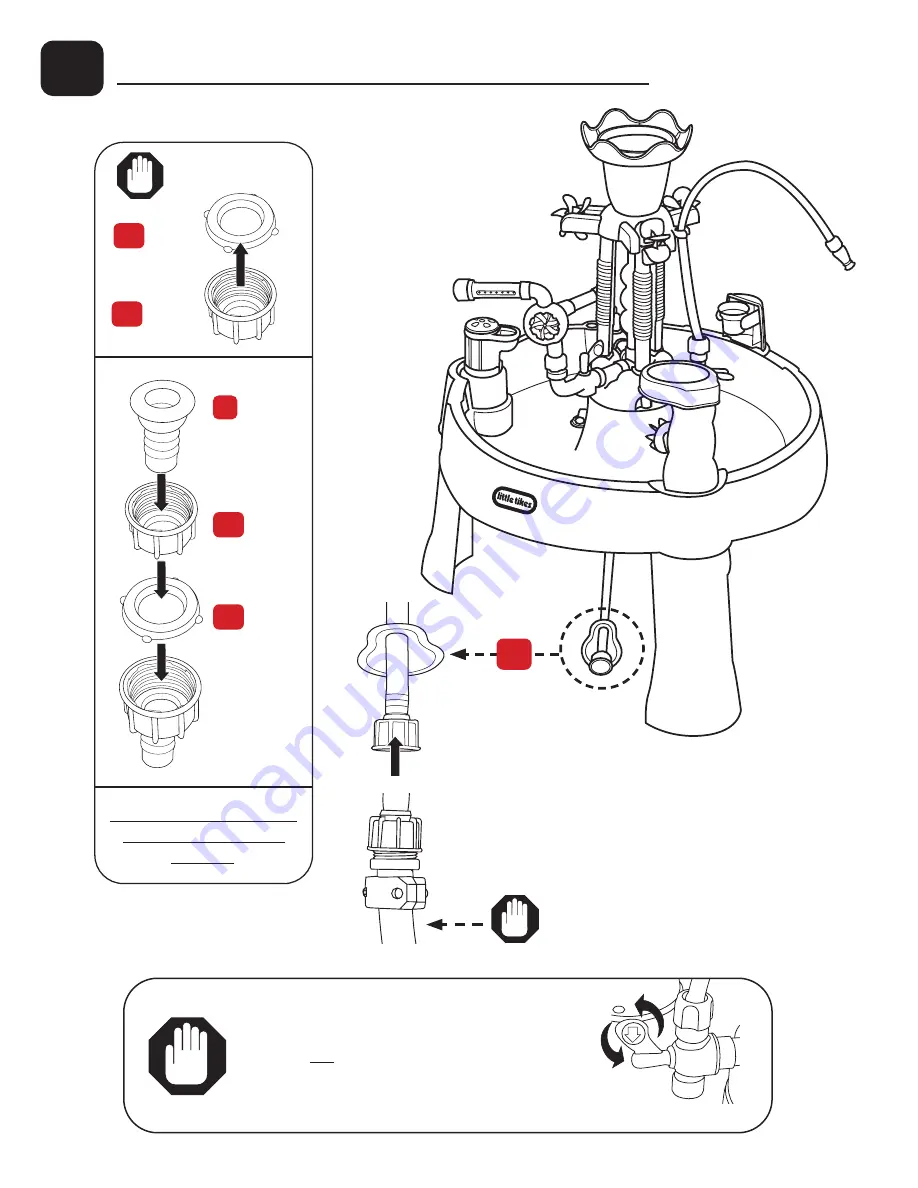 Little Tikes 650666M Assembly Instructions Manual Download Page 14