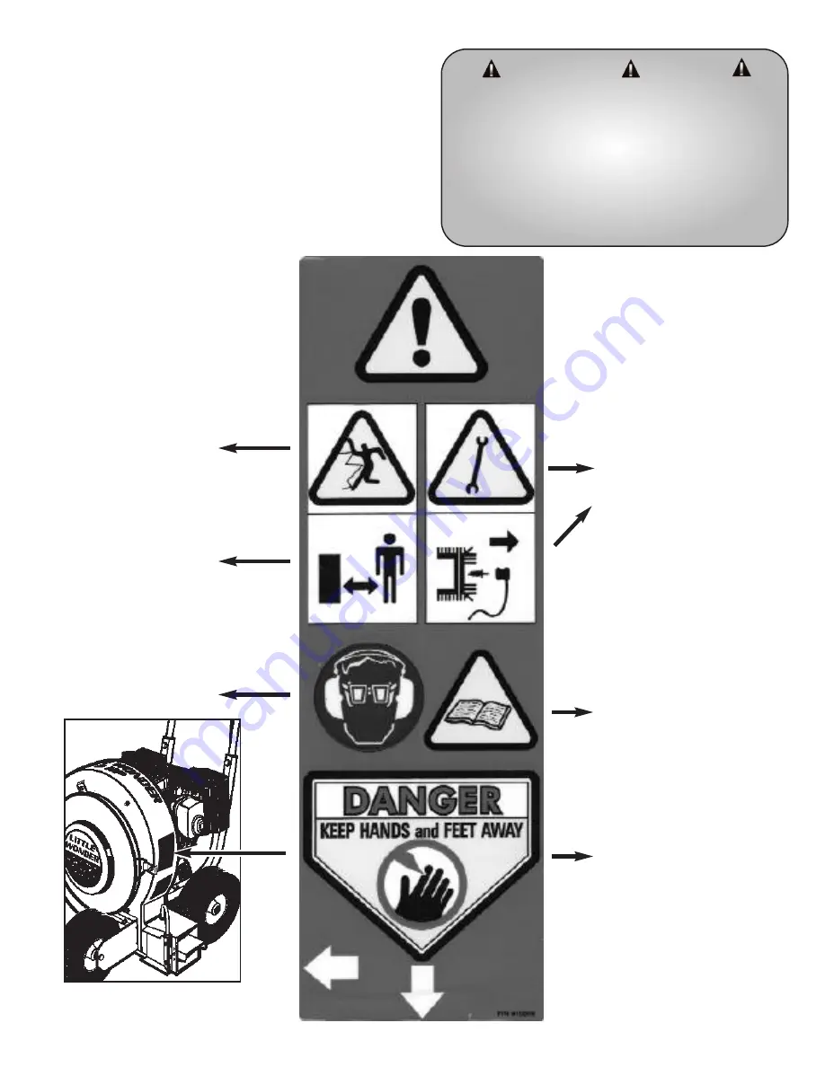 Little Wonder Optimax LB800 Owner'S Manual And Safety Instructions Download Page 24