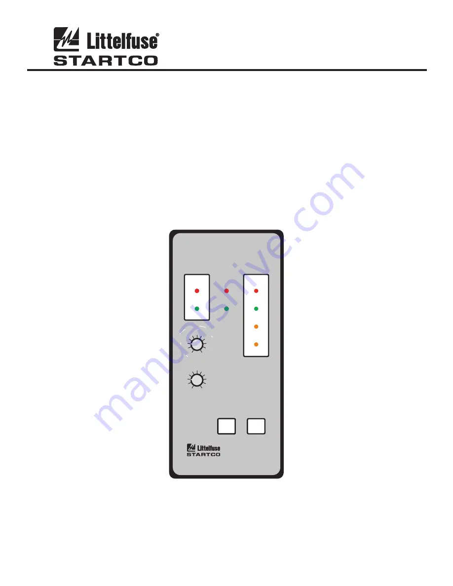 Littlefuse Startco SE-134C Скачать руководство пользователя страница 1