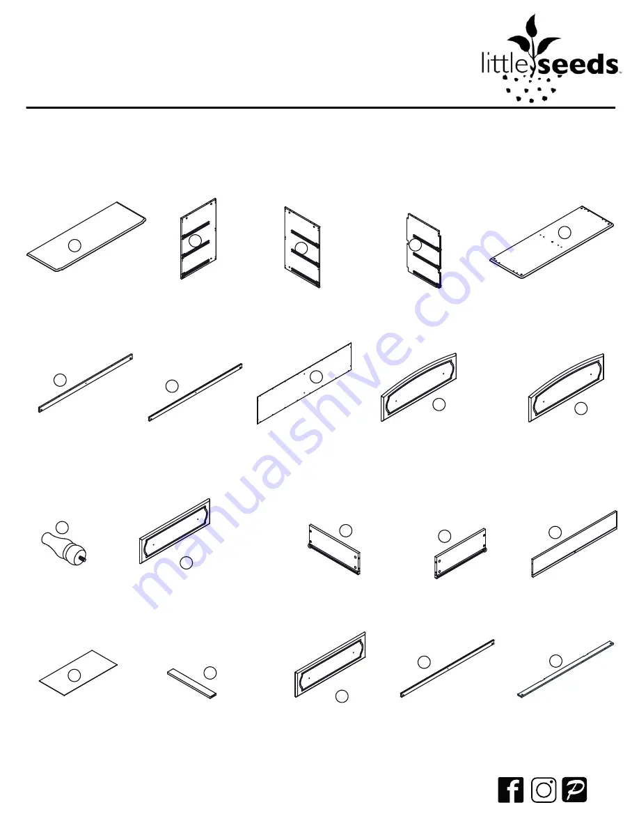 LittleSeeds 6837096COM Assembly Manual Download Page 4