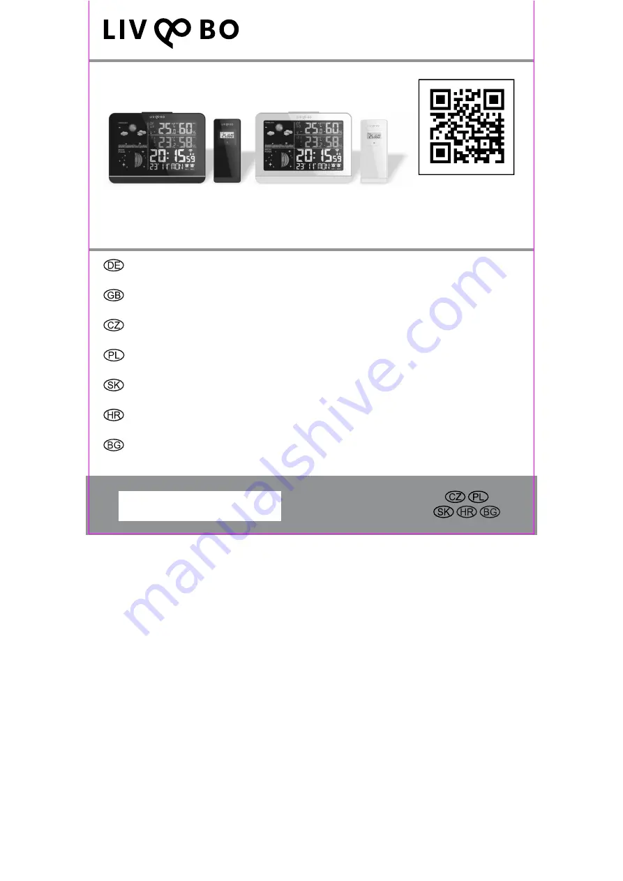 LIV & BO 392071 2201 Usage And Safety Instructions Download Page 1