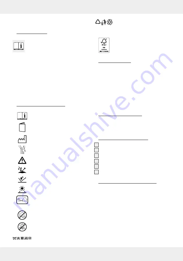 LIVARNO home 1061-G Operating And Safety Instructions Manual Download Page 6