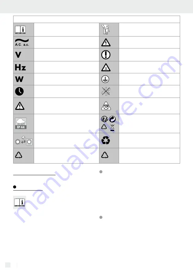 LIVARNO home 14160605L Assembly, Operating And Safety Instructions Download Page 6