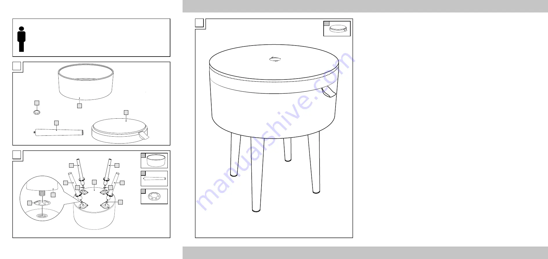 LIVARNO home 353680-2010 Assembly Instructions Manual Download Page 2