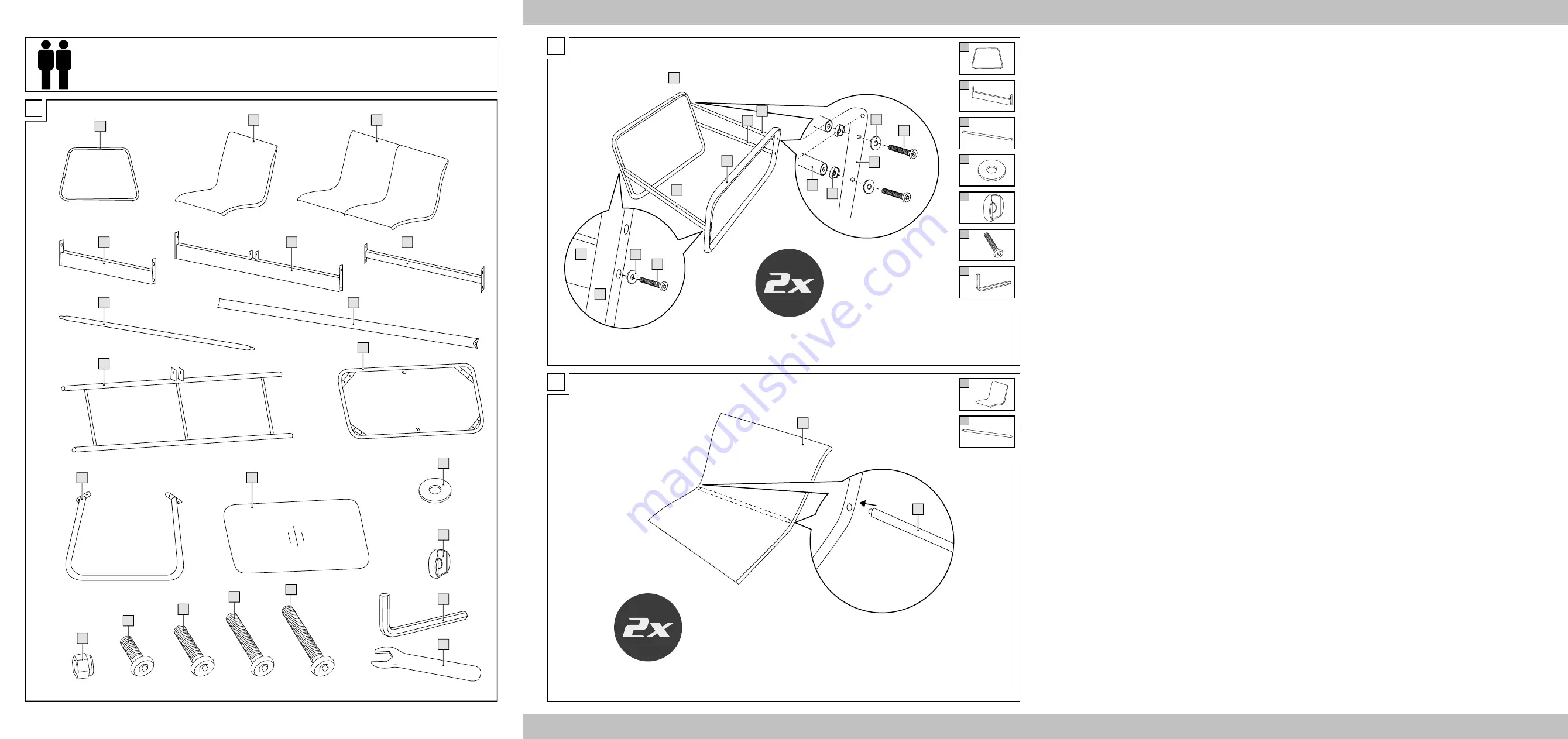 LIVARNO home 384051 2107 Assembly Instructions Manual Download Page 2