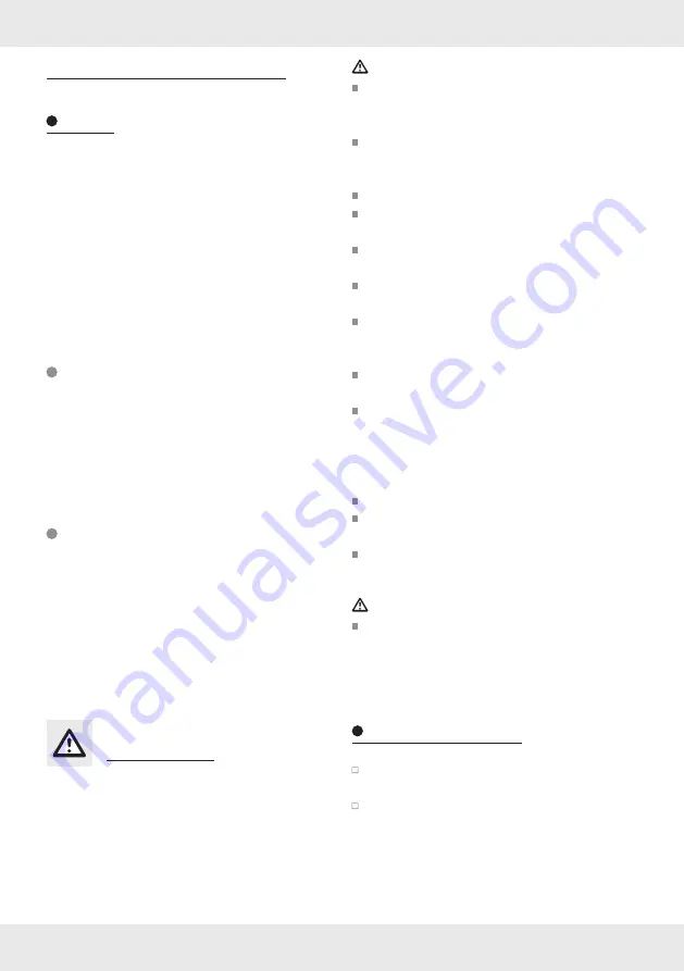 LIVARNO home 385506 Operation And Safety Notes Download Page 20