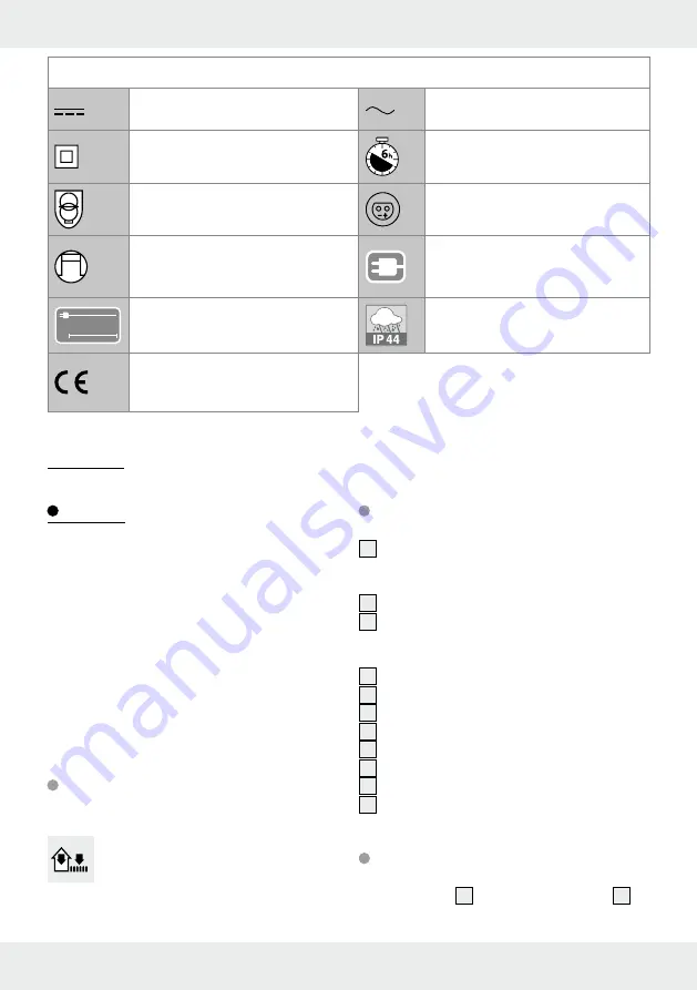 LIVARNO home HG06586A Operation And Safety Notes Download Page 32