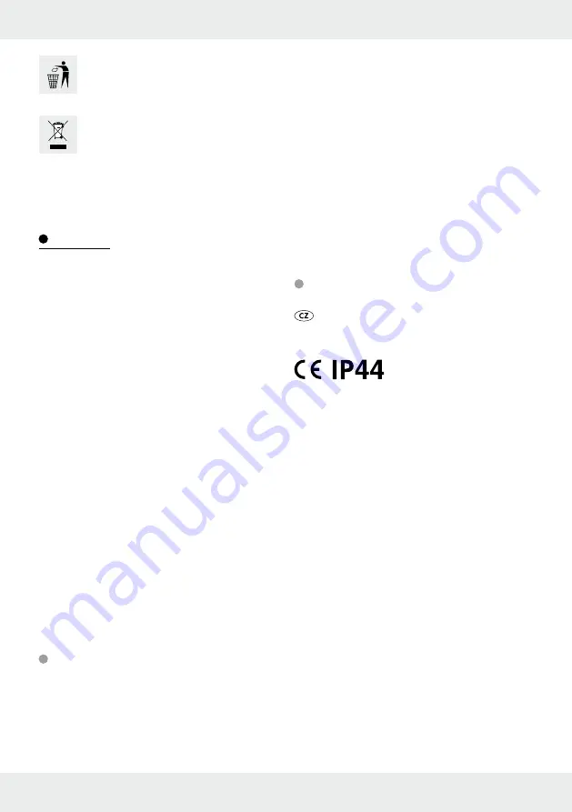 LIVARNO home HG06586A Operation And Safety Notes Download Page 42