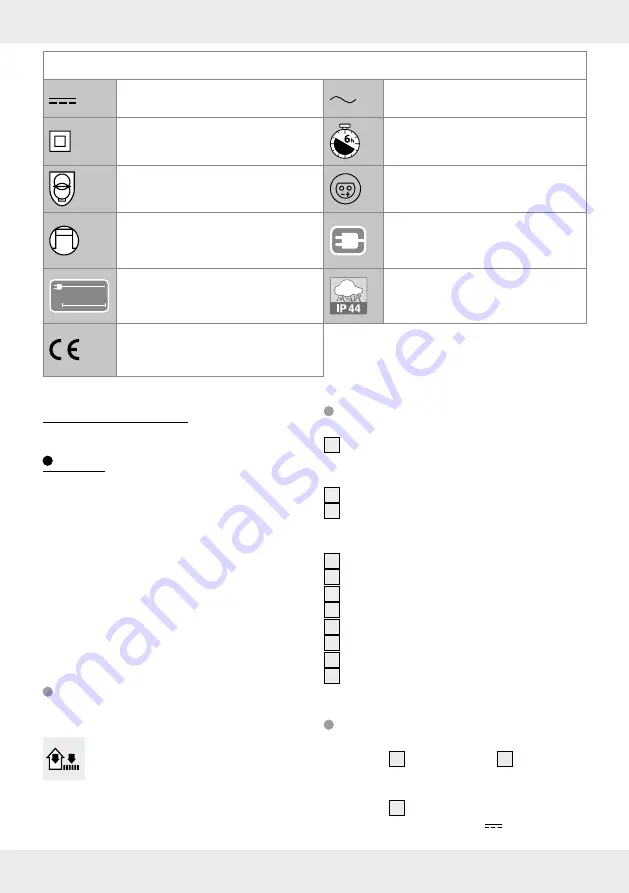 LIVARNO home HG06586A Operation And Safety Notes Download Page 44